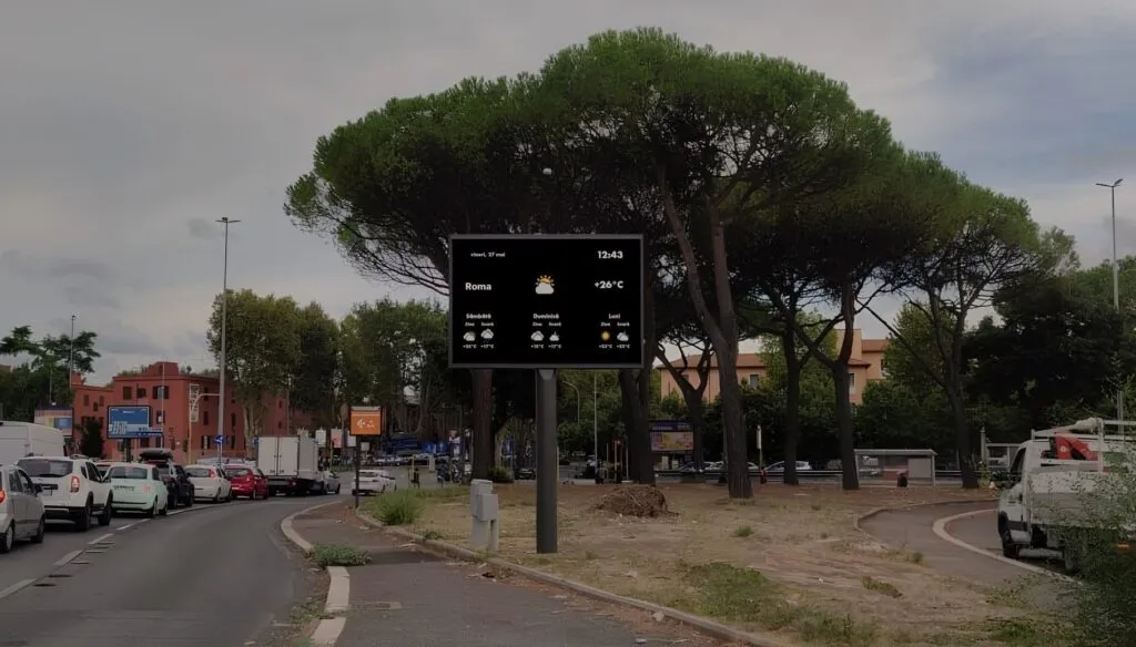 CMS for LED digital billboards in Italy in 2024